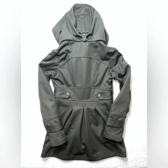 Zella Olive Green Hooded Winter Jacket Women’s XS - Picture 2 of 6